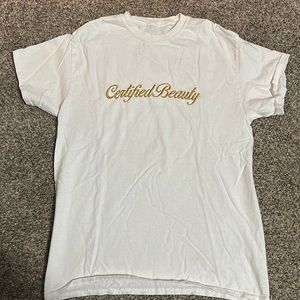 Nelk “certified beauty” T-shirt Medium